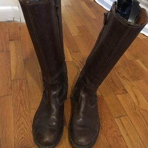 Boots, leather from Tommy Hilfiger, size 10/11